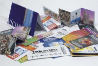 Afiches, volantes, Dípticos, Trípticos 